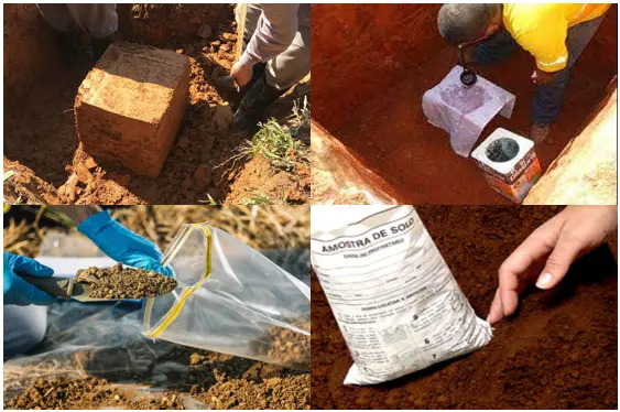 Labormig | Amostras deformadas e indeformadas