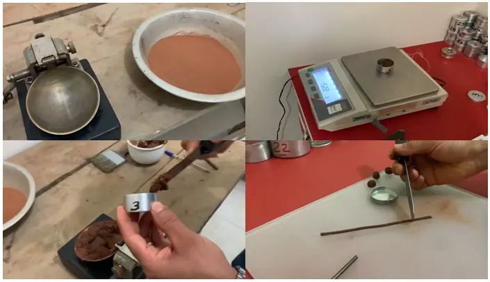 Labormig | Limites de Liquidez e Plasticidade Solo