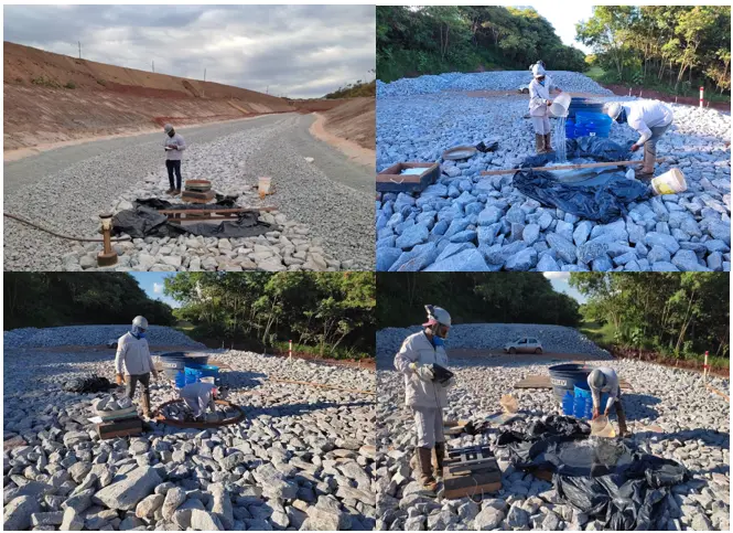 Labormig | Densidade in situ mpetodo menbrana plástica